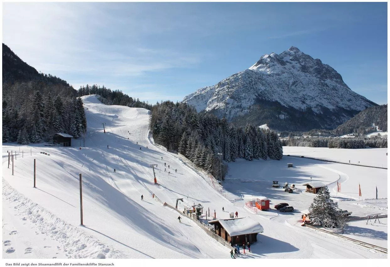 Skilift Stanzach - Stoamandllift