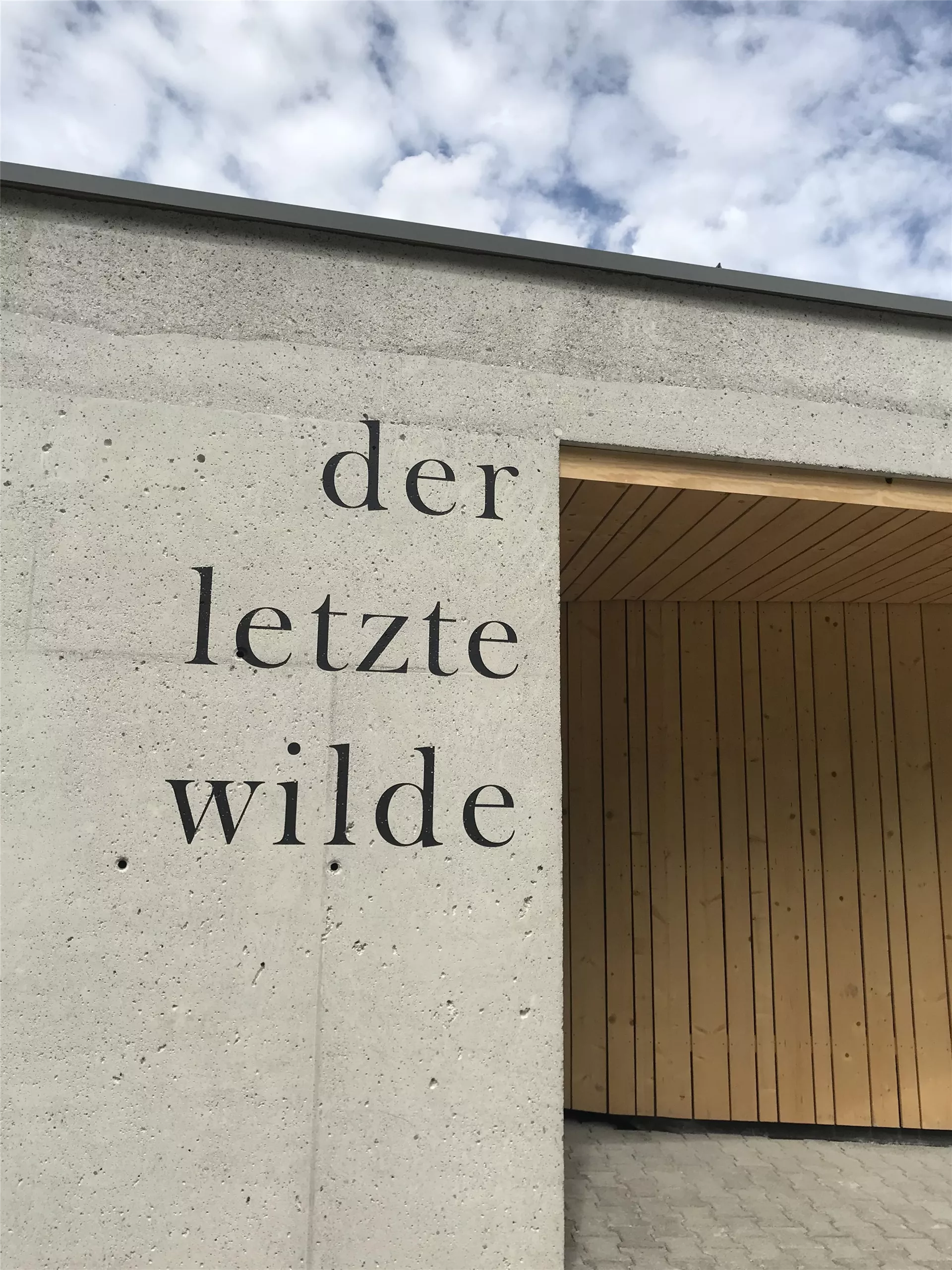 Naturparkzentrum "Der letzte Wilde"