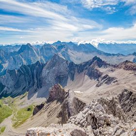 Klettergebiet Freispitze 2884 m
