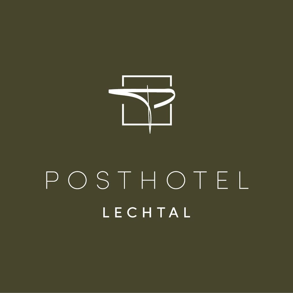 Logo Posthotel Lechtal - negativ