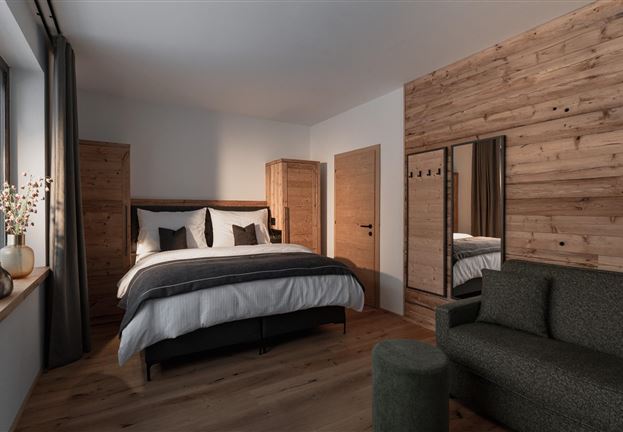 Suite, shower or bathtub