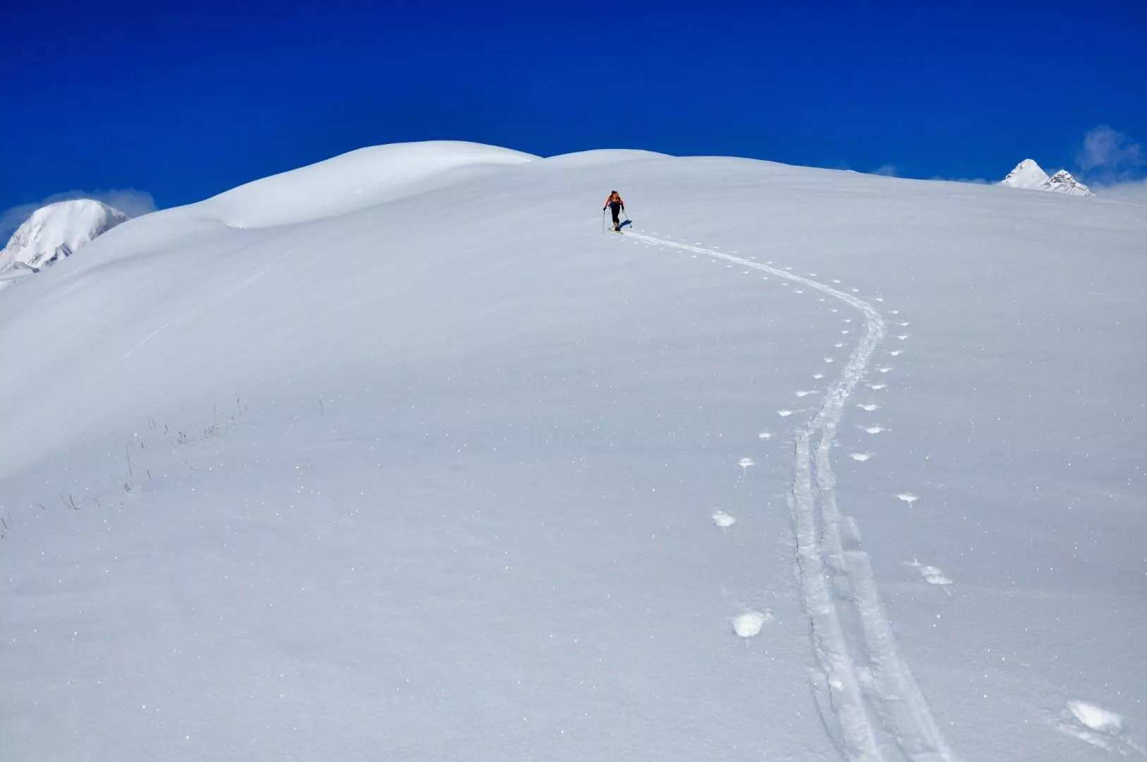 Skitour auf das Bernhardseck – Auf der Mutte