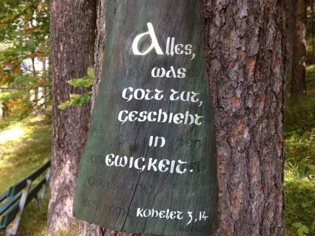 Stanzach - Heach-Kapelle - Besinnungsweg