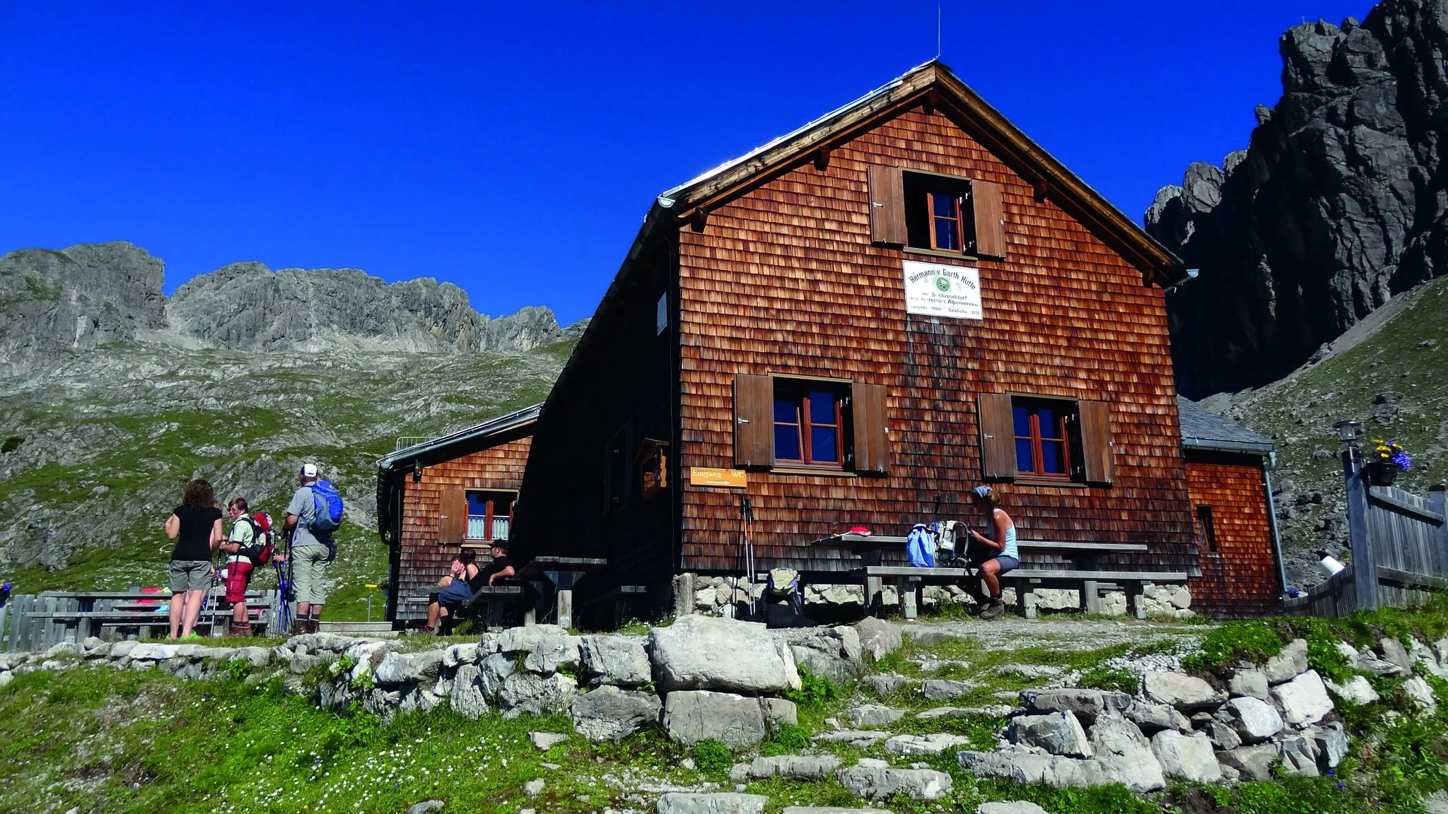 Elbigenalp - Hermann v. Barth Hütte