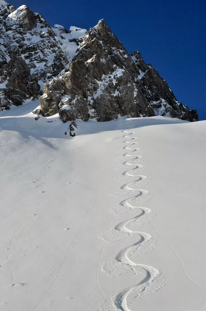 Skitour auf das Sattele