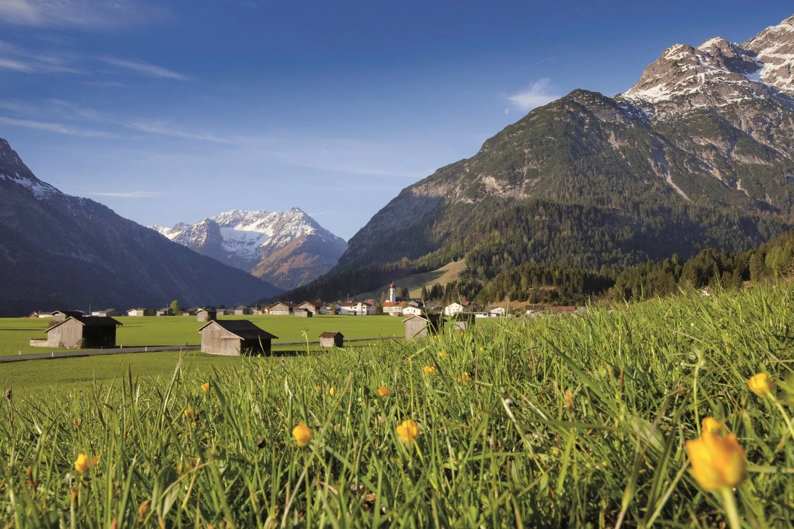Vorderhornbach - Lechuferweg nach Stanzach